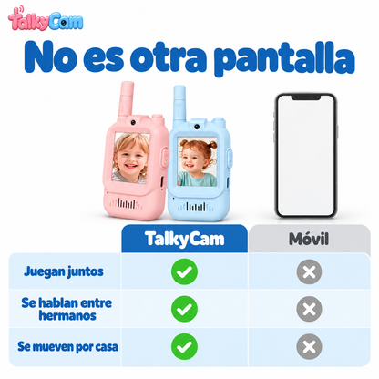 Walkie talkie con vídeo