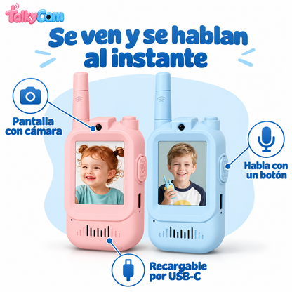 Walkie talkie con vídeo